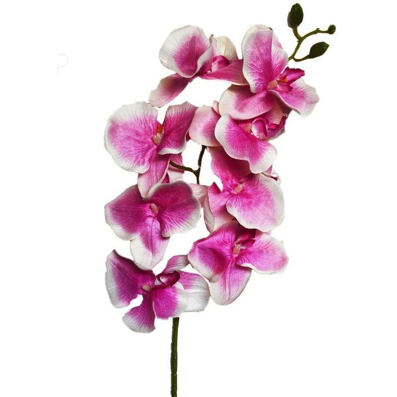 

Orquidia Artificial Set de 3, Flores Artificiales de Interior. Ramo de Orquidias Decoración Primaveral 100 cm Color - Rosa claro