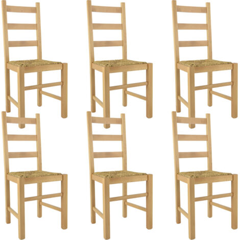 Assise de chaise en paille pour chaises en bois HOLGA - Hellin