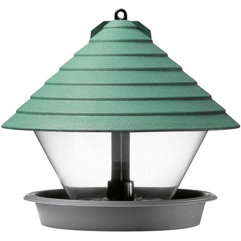 HAMMARPLAST Orthex Vogelfutterhaus Katan grün Vogelfutterspender