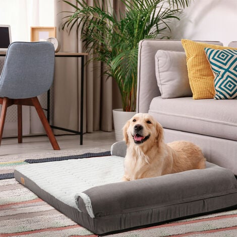 Xxl memory foam dog hot sale bed