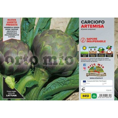 ORTO MIO Carciofo Romanesco rifiorente var. Artemisa F1