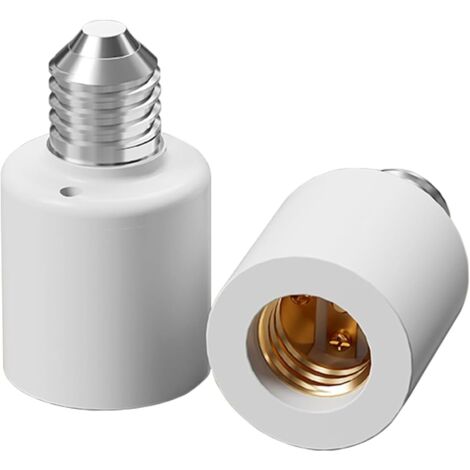 Ortviai Douille E27 avec Capteur Crépusculaire et Sonore - Adaptateur de Lampe Automatique - Allumage par Bruit et Obscurité - Idéal Couloir et Garage（de 2）