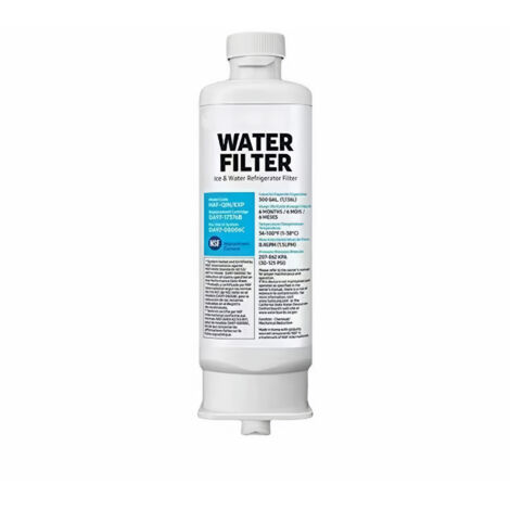 Ortviai Filtre à Eau pour Frigo Américain Samsung - Compatible avec HAF-QIN/EXP, DA97-17376B, DA97-08006C - Cartouche Filtrante de Rechange pour Réfrigérateur RF28R7351SG - Eau Pure et Fraîche