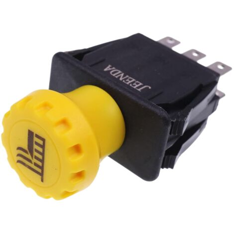 Ortviai Interrupteur Prise de Force (PTO) AM131966 - Compatible avec John Deere L120, L130, D140, D155, D170 - Remplace AM119139 - Commutateur d'Embrayage pour Tondeuse LA130, LA145, LA165