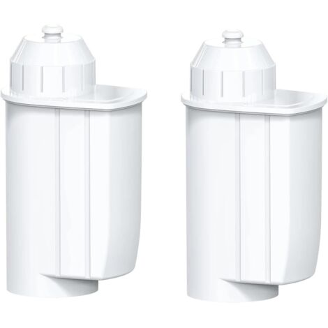 Ortviai Lot de 2 Filtres à Eau compatibles avec Siemens EQ3, EQ6, EQ9, EQ500 - Cartouche Filtrante TZ70003 TCZ7003 pour Machine à Café Bosch, Siemens, Neff, Gaggenau - Adoucisseur Anti-Calcaire