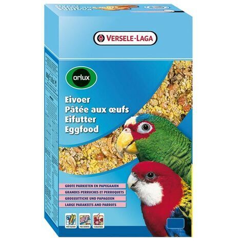 Orux Polvegne ogg di grandi parkeet e pappagalli 4 kg