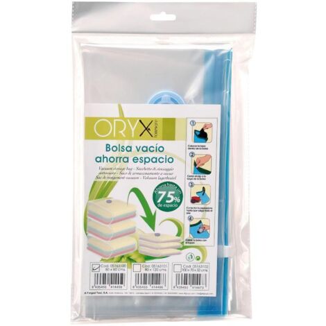 ORYX Bolsa Vacio Ahorra Espacio 80x60cm