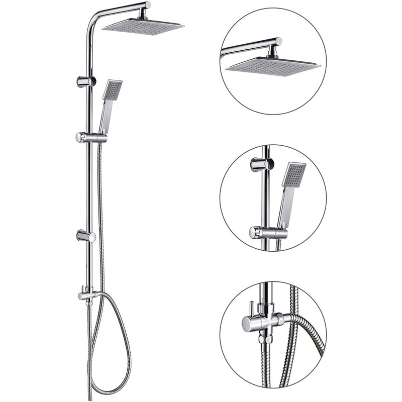 

Columna Ducha Universal Completa Cuadrada