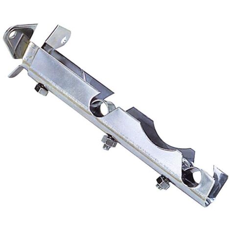 ORYX soporte barra 12 mm.ø cromo doble frente , Soporte tubo - Para barras de 12 mm.Ø- Acabado: cromo.- Colocación frontal con soporte para 2 barras.- Ideal