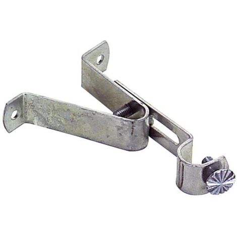 ORYX soporte barra 12 mm.ø cromo  frontal extensible , Soporte tubo - Para barras de 12 mm.Ø- Acabado: cromo.- Colocación frontal.- Extensible.- Ideal