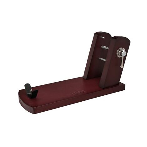 ORYX soporte jamon  reserva , Soporte Jamon  Reserva- Color marrón.- Medidas: 46.5x18.5x25 (3)cm- Realizado en madera de pino y acero.- Articulo tambien con