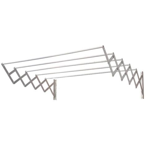 ORYX 1,20 metros , Tendedero extensible- Para pared - Realizado en aluminio - Medida: 1,20 mt.- Longitud de tendido: 6 metros.- Peso: 1.8 Kg.- Articulo conocido com