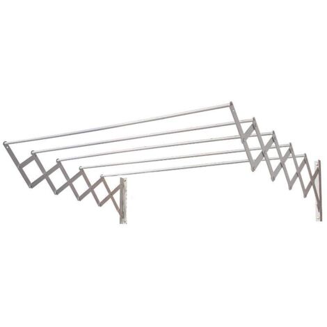 ORYX Tendedero Extensible Pared Aluminio 1,40 Metros