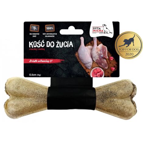 Os à mâcher Syta Micha pour chiens Longueur 13,5 cm - Canard et framboises 13,5 cm
