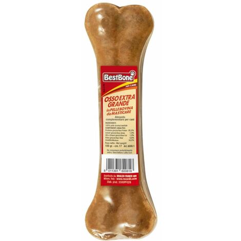 Os extra large pour chiens en cuir de vachette