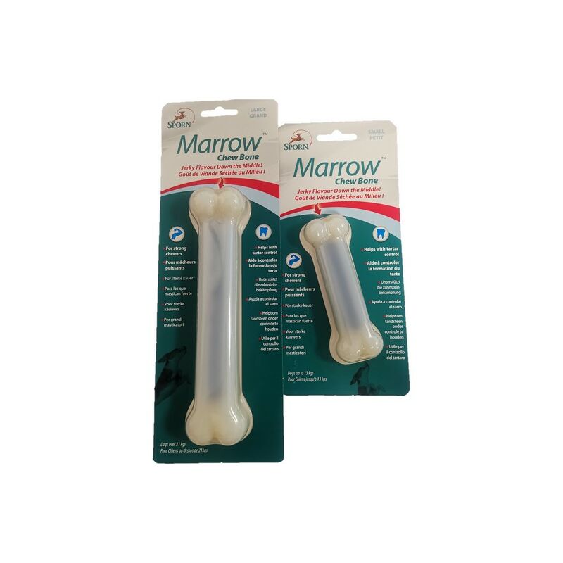 Jouet Os à moelle pour chien et chiot Type : Small | Taille : 9 cm 78611 - Marrowbone
