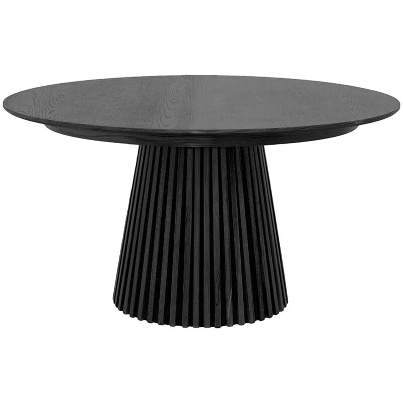 Ebuy24 Osaka Esstisch Ø140cm Schwarz.