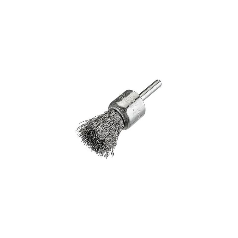 

1812509913 - Cepillo pincel de filamento abrasivo con vástago de 6 mm Ø 0.90 mm y grano 180 azul (25x30) - Osborn