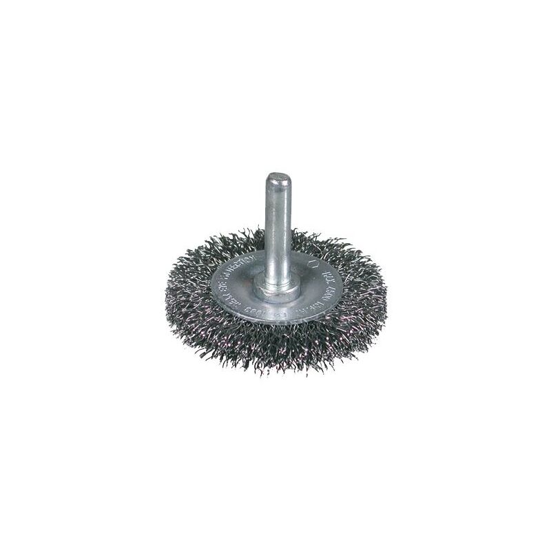 

7008600051 - Cepillo circular acero latonado ondulado con vástago de 6 mm y filamento de Ø 0.30 mm (50x7x10 ) - Osborn