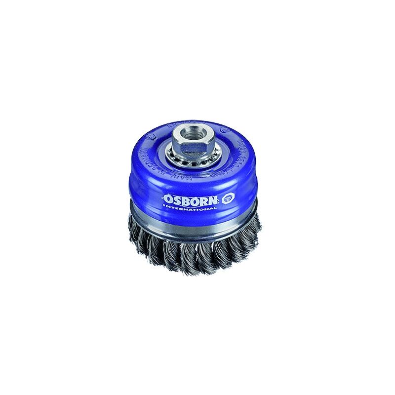 Osborn - Brosse à fil pour meuleuse - ø 100 mm - fil acier - ø du fil 0.5 mm