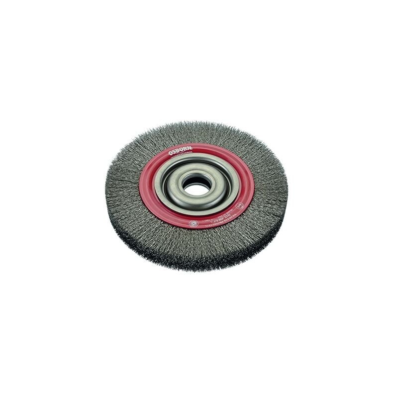 Brosse à fil circulaire - Ø 100 mm - fil acier - Ø du fil 0.3 mm - OSBORN