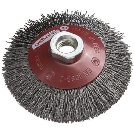 Osborn Kegelbürste Xtreme Stahl 100x0,3mm gewellt