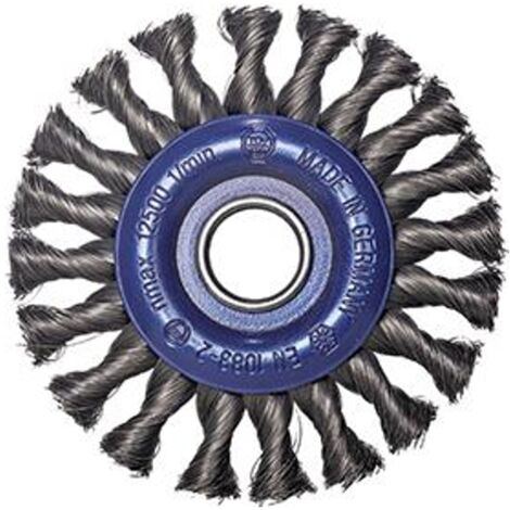 Osborn Rundbürste Stahldraht 125x13 mm gezopft