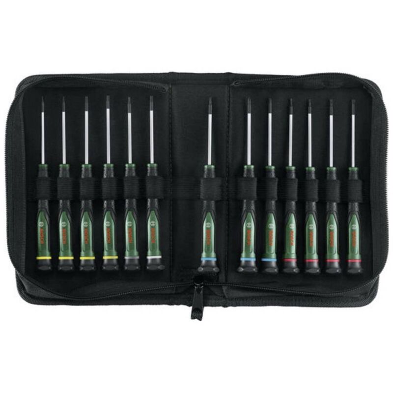 Jeu de Tournevis Bosch 1600A02Z9N – 13 Pièces, Acier S2, Embouts Magnétiques - vue 4