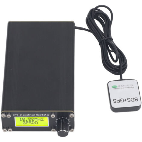 Oscillateur discipliné GPS OCXO 10MHz, sortie d'onde carrée, horloge GPSDO DC12V