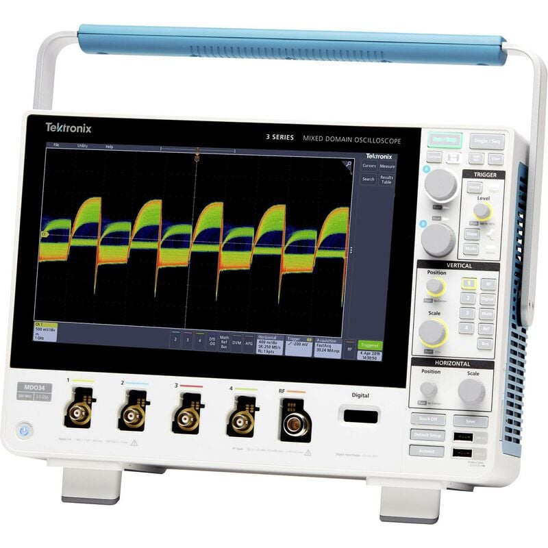 Tektronix - Oscilloscope numérique Oszilloskop mit afg, bnd und mso Option 200 MHz 4 canaux 2.5 Géch/s 10 Mpts 8 bits V950863