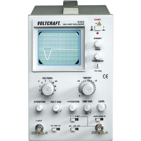Oscilloscope analogique VOLTCRAFT AO 610 10 MHz 1 canal Q55192