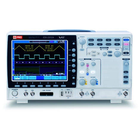 Oscilloscope De table RS PRO, 2 voies, 200MHz ( Prix pour 1 )