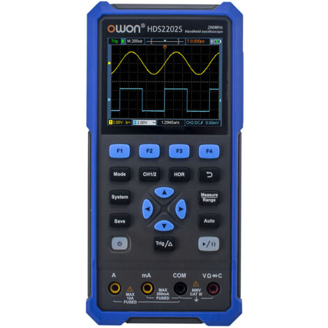Oscilloscope HDS2202S 200MHz 2CH avec générateur