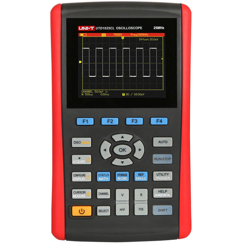 Uni-t - Oscilloscope numérique 25 Mhz 1 canal Oscilloscope portable Uini-t Utd1025cl