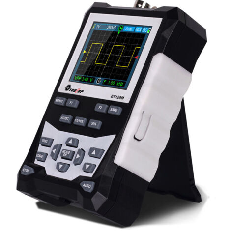 Oscilloscope numérique portatif ET120M 120 MHz, sortie de signal d'onde carrée 1 MHz, pour réparation automobile
