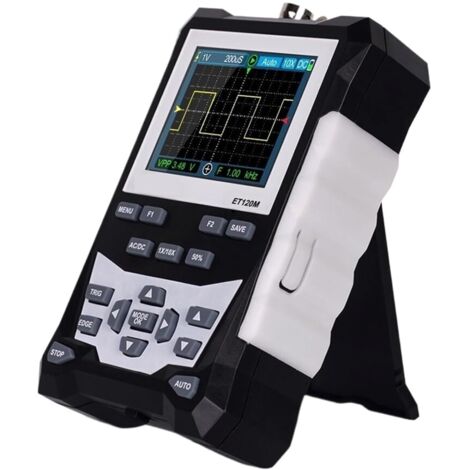 Oscilloscope Numérique Portatif ET120M 120MHz, Sortie De Signal D'onde Carrée 1Mhz, Oscilloscope Automatique For La Réparation De Voitures Électriques