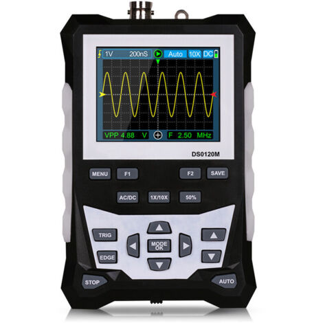 Oscilloscope numerique professionnel  DS0120M avec batterie au lithium integree