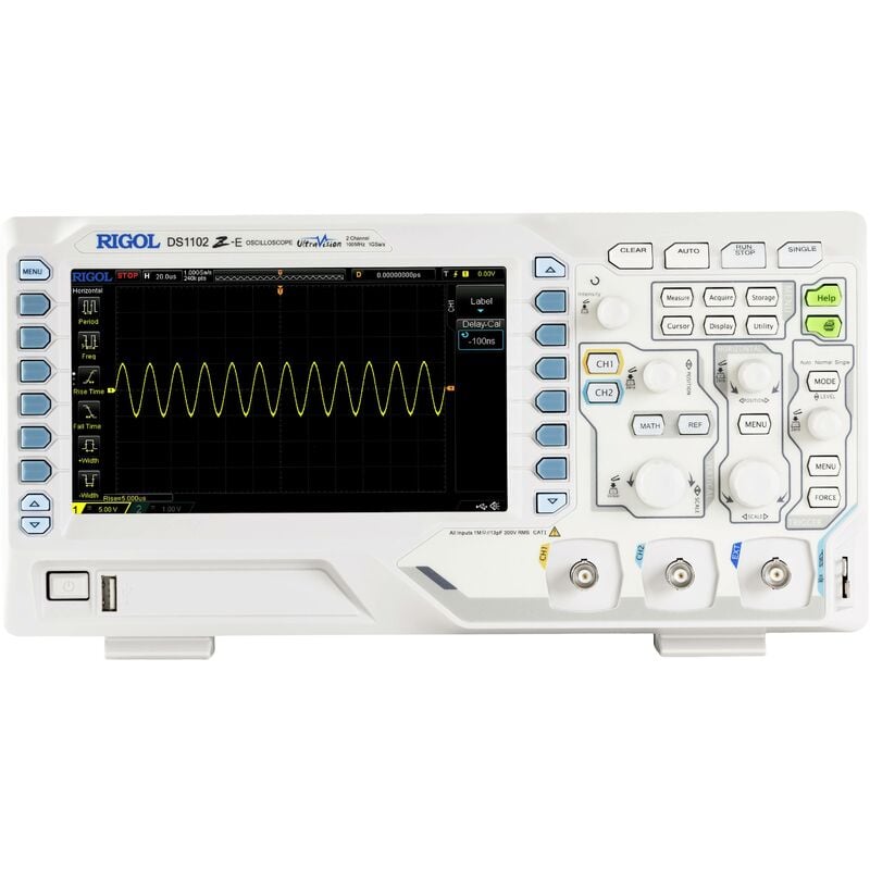 Rigol - Oscilloscope numérique DS1102Z-E 100 MHz 2 canaux 1 Géch/s 24 Mpts 8 bits mémoire numérique (dso) S521132