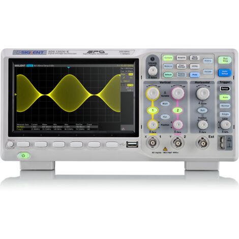 Oscilloscope numérique SDS1202X-E 2 x 200 MHz