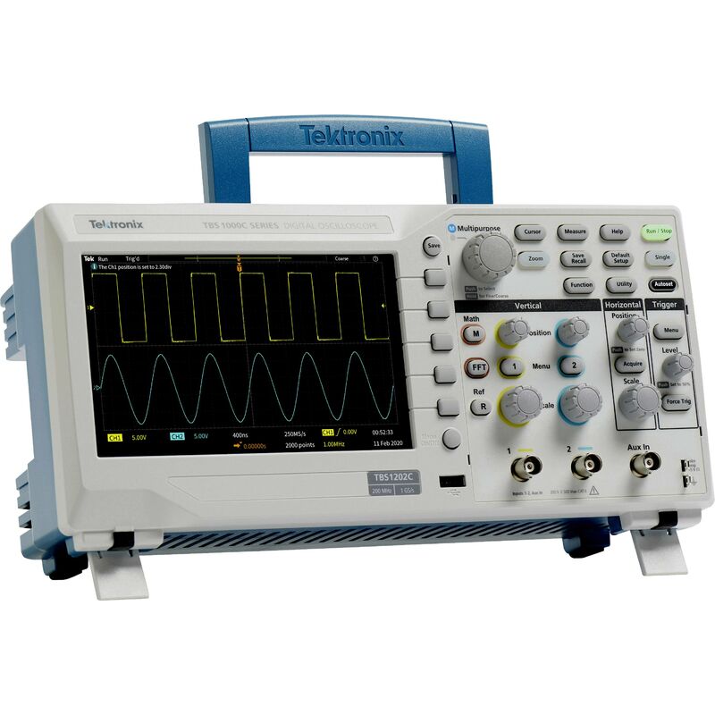 Tektronix - Oscilloscope numérique TBS1072C 70 MHz 1 Géch/s 20 kpts 8 bits A842322
