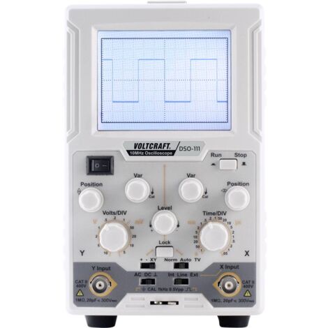 Oscilloscope numérique VOLTCRAFT DSO-111 SE 10 MHz 1 canal 100 Méch/s