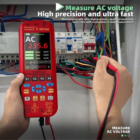 Oscilloscope O9, multimètre numérique + générateur de signaux de fonction
