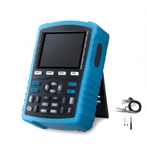 Oscilloscopio digitale portatile 2 in 1 a fluorescenza, doppio canale con generatore di segnale da 20M, larghezza di banda 180MHz