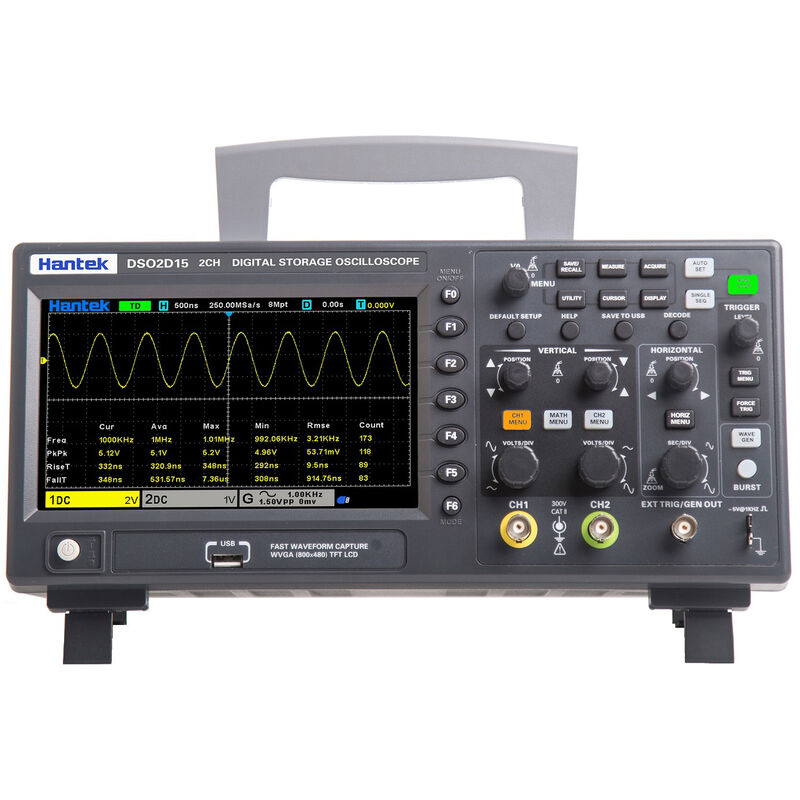 

Osciloscopio digital Hantek DSO2D15