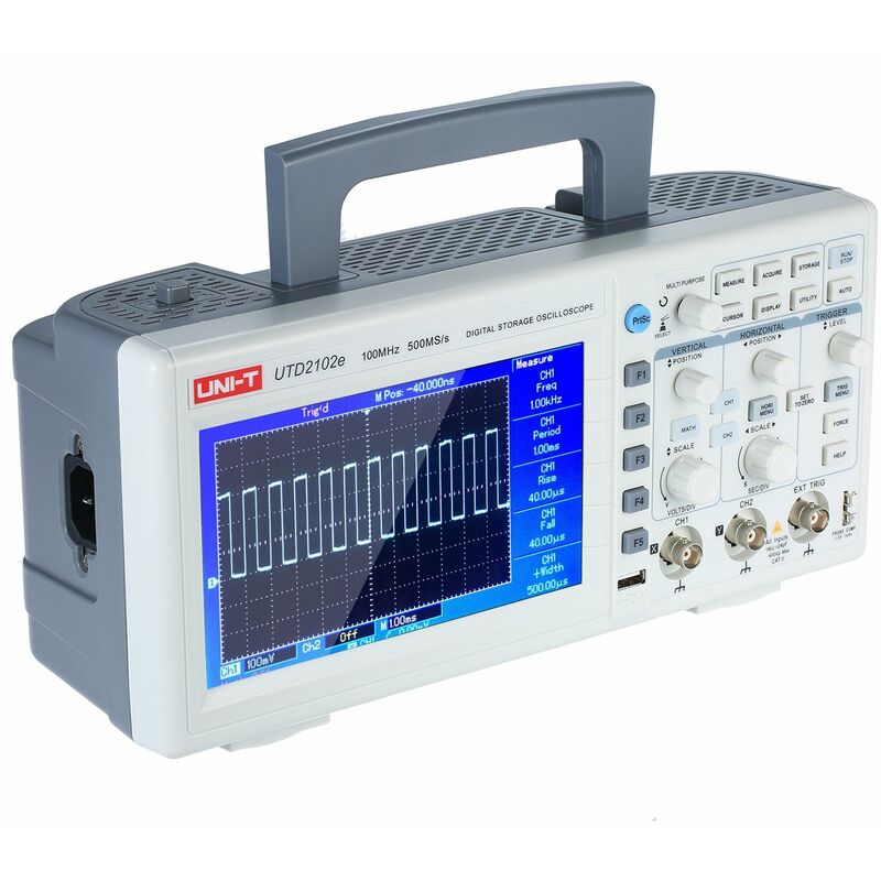 

Osciloscopio digital UTD2102e Ancho de banda de 100 MHz - Uni-t