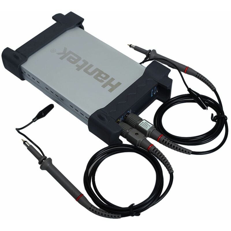 

Osciloscopio USB Digital 6022BE 20 mhz 48msa/s para PC - Hantek