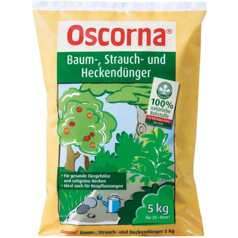 Oscorna Gartendünger Baum-, Strauch- und Heckendünger 5 kg Dünger