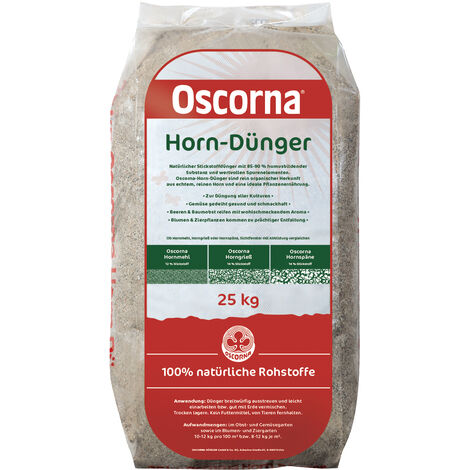 Oscorna® Hornmehl 2,5 kg für 20 bis 30 m²