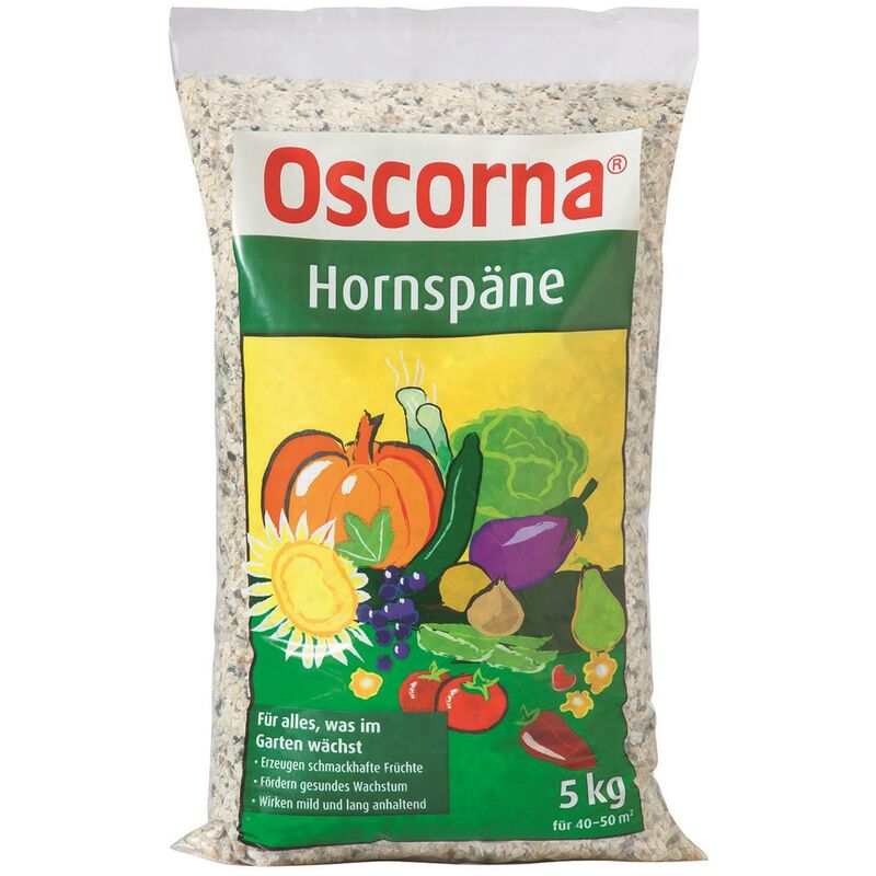 OSCORNA Hornspäne 5 kg für alles, was im Garten wächst 242