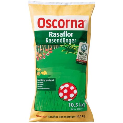 Oscorna Rasaflor engrais pour gazon 20 kg engrais organique naturel toute l’année.